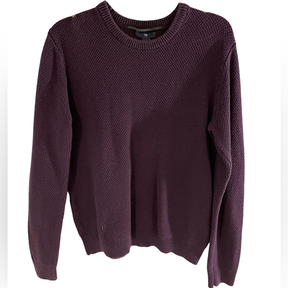 GAP M. Thick Purple Sweater